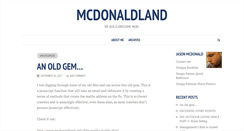 Desktop Screenshot of mcdonaldland.info