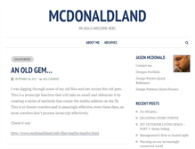 Tablet Screenshot of mcdonaldland.info